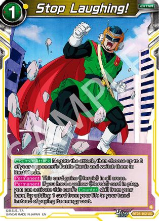 Stop Laughing! (BT28-102) - Prismatic Clash Foil