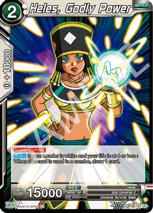 Heles, Godly Power (BT28-127) - Prismatic Clash Foil