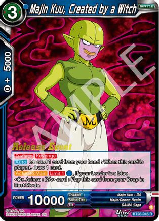 Majin Kuu, Created by a Witch (BT28-046) - Prismatic Clash Release Event Foil