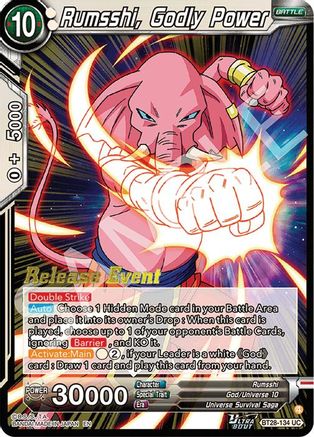 Rumsshi, Godly Power (BT28-134) - Prismatic Clash Release Event Foil