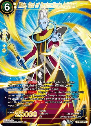 Whis, God of Destruction’s Adjutant (Gold Stamped) (P-696) - Promotion Cards Foil