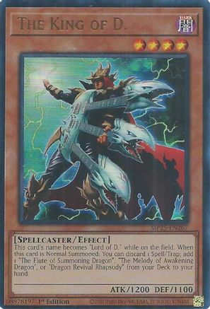The King of D. (MP25-EN267) - 2025 Mega-Pack 1st Edition