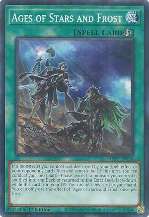 Ages of Stars and Frost (MP25-EN318) - 2025 Mega-Pack 1st Edition