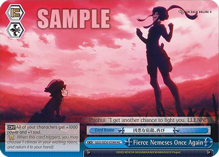 Fierce Nemeses Once Again (HC) (GGO/SE50-E59H HC) - SAO Alternative–Gun Gale Online–2 Premium Booster