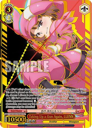 Taking Up a Gun Again, LLENN (PR+) (GGO/SE50-PE04EX PR+) - SAO Alternative–Gun Gale Online–2 Premium Booster