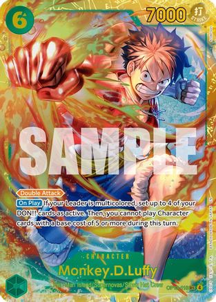 Monkey.D.Luffy (118) (OP13-118) - Carrying On His Will Foil