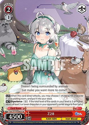 Z28 (SR) (AZL/S119-E082S SR) - Azur Lane Vol. 2
