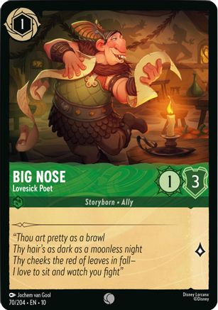 Big Nose - Lovesick Poet (70/204) - Whispers in the Well