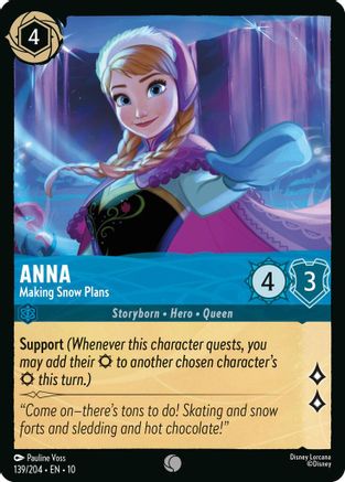 Anna - Making Snow Plans (139/204) - Whispers in the Well