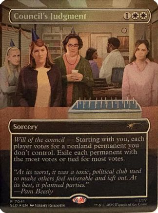 Council's Judgment (7041) (SLD-7041) - Secret Lair Drop Series Foil