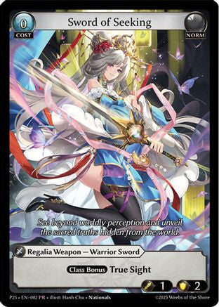 Sword of Seeking (002) - Promotional Cards Foil