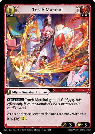 Torch Marshal (133) - Promotional Cards