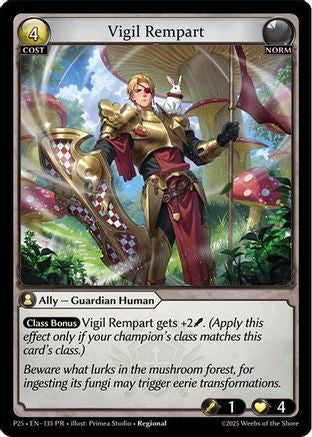 Vigil Rempart (135) - Promotional Cards Foil