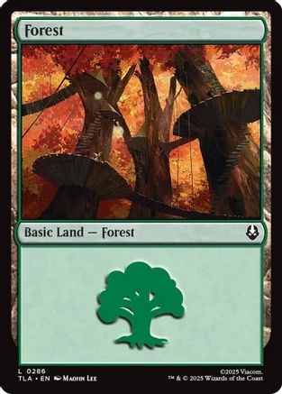 Forest (0286) (TLA-286) - Avatar: The Last Airbender Foil