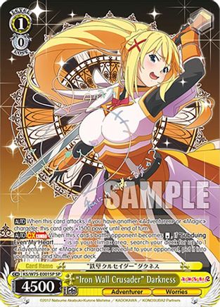 "Iron Wall Crusader" Darkness (SP) (KS/W75-E001SP) - KONOSUBA -God’s blessing on this wonderful world! Re:Edit