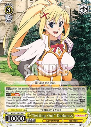 "Setting Out" Darkness (KS/W75-E008) - KONOSUBA -God’s blessing on this wonderful world! Re:Edit