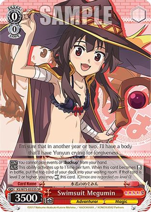 Swimsuit Megumin (SR) (KS/W75-E033S) - KONOSUBA -God’s blessing on this wonderful world! Re:Edit