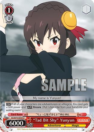 "Tad Bit Shy" Yunyun (KS/W75-E050) - KONOSUBA -God’s blessing on this wonderful world! Re:Edit