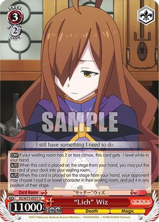 "Lich" Wiz (KS/W75-E057) - KONOSUBA -God’s blessing on this wonderful world! Re:Edit