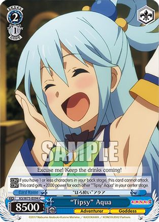 "Tipsy" Aqua (KS/W75-E094) - KONOSUBA -God’s blessing on this wonderful world! Re:Edit