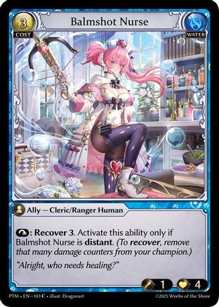 Balmshot Nurse (103) - Phantom Monarchs Foil