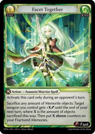 Facet Together (143) - Phantom Monarchs Foil