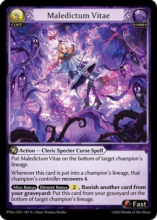 Maledictum Vitae (187) - Phantom Monarchs Foil