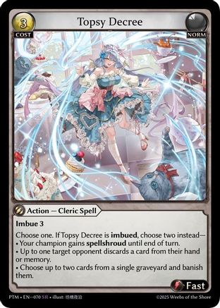 Topsy Decree (070) - Phantom Monarchs