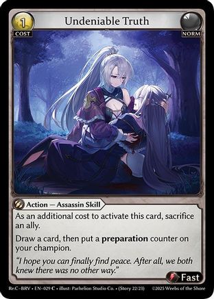Undeniable Truth (029) - Merlin Re Collection Brilliant Vestige