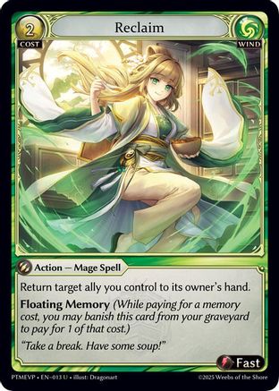Reclaim (013) - Phantom Monarchs Event Pack