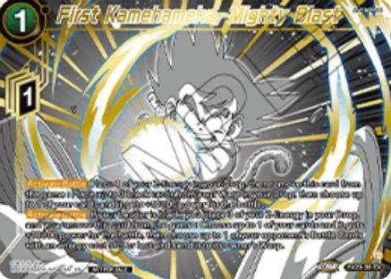 First Kamehameha, Mighty Blast (Championship 2025 Finals Premium Pack) (EX23-38) - Tournament Promotion Cards Foil