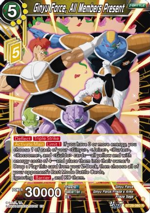 Ginyo Force, All Members Present (BT29-060) - Fearsome Rivals