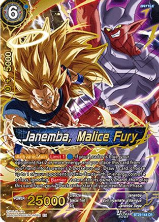 Janemba, Malice Fury (BT29-144) - Fearsome Rivals Foil
