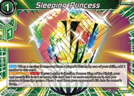 Sleeping Princess (BT29-046) - Fearsome Rivals Foil
