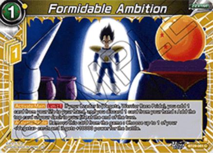 Formidable Ambition (BT29-061) - Fearsome Rivals Foil