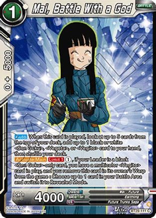 Mai, Battle With a God (BT29-111) - Fearsome Rivals Foil