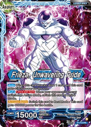 Frieza // Frieza, Unwavering Pride (P-713) - Promotion Cards Foil