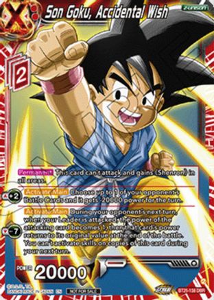 Son Goku, Accidental Wish (Ultra-Bout Series Tournament Pack Vol.1) (BT25-138) - Tournament Promotion Cards