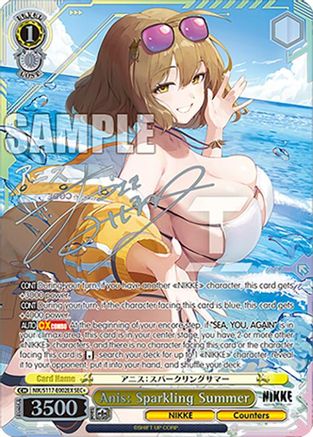 Anis: Sparkling Summer (SEC+) (Silver Stamp) (NIK/S117-E002EX SEC+) - GODDESS OF VICTORY: NIKKE