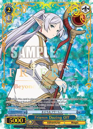 Frieren Dozing Off (SFN/S108-PE02EX) (SFN/S108-PE02EX PR) - Bushiroad Event Cards