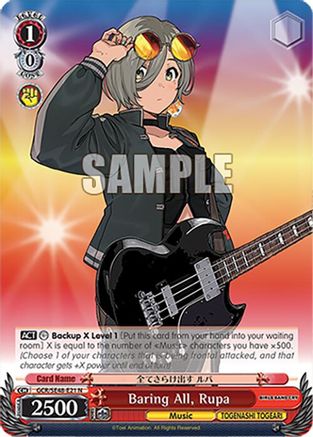 Baring All, Rupa (GCR/SE48-E21 N) - Girls Band Cry Premium Booster