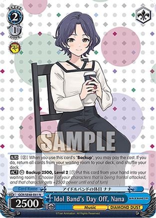 Idol Band's Day Off, Nana (GCR/SE48-E61 N) - Girls Band Cry Premium Booster