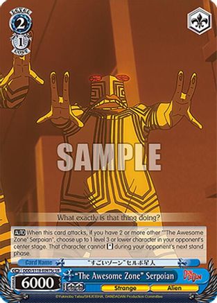 "The Awesome Zone" Serpoian (C) (SR) (DDD/S118-E097Sc SR) - DANDADAN