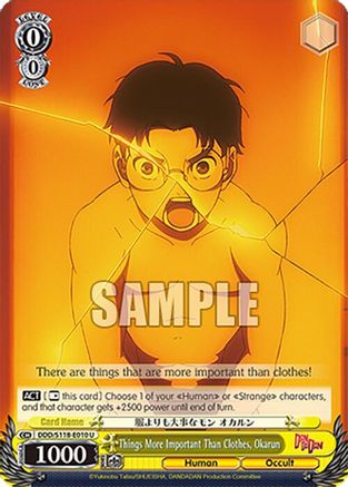 Things More Important Than Clothes, Okarun (DDD/S118-E010 U) - DANDADAN