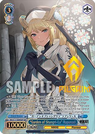 "Garden of Shangri-La" Rapunzel (SSP) (Gold Stamp) (NIK/S117-E094SSP SSP) - GODDESS OF VICTORY: NIKKE