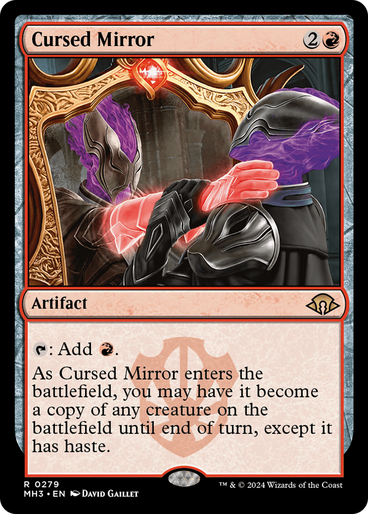 Cursed Mirror (MH3-279) - Modern Horizons 3