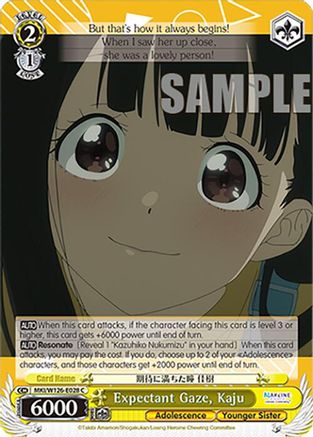 Expectant Gaze, Kaju (MKI/W126-E028 C) - Makeine: Too Many Losing Heroines!
