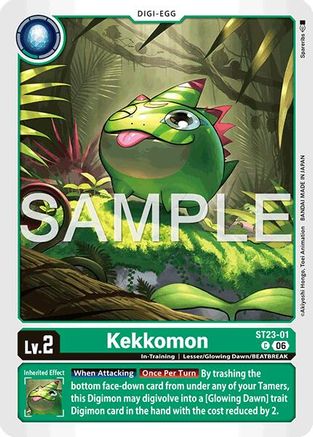Kekkomon (ST23-01) - Starter Deck 23: Beatbreak