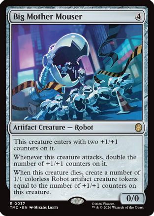 Big Mother Mouser (TMC-037) - Commander: Teenage Mutant Ninja Turtles