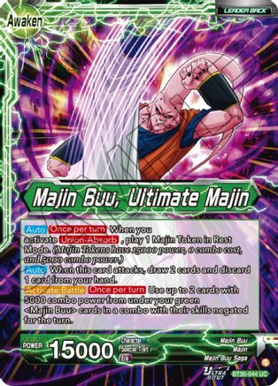 Majin Buu // Majin Buu, Ultimate Majin (BT30-044) - Three Glorious Fighters Foil